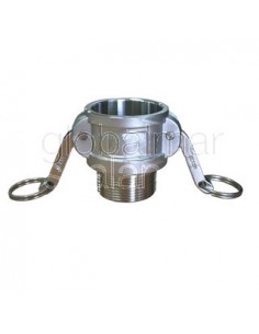 racor-kamlock-rosca-macho-tipo-b-aluminio-3/4"