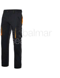 pantalon-stretch-bicolor-azul/naranja-t-46-velilla-103008s