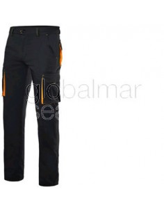 pantalon-stretch-bicolor-azul/naranja-t-48-velilla-103008s