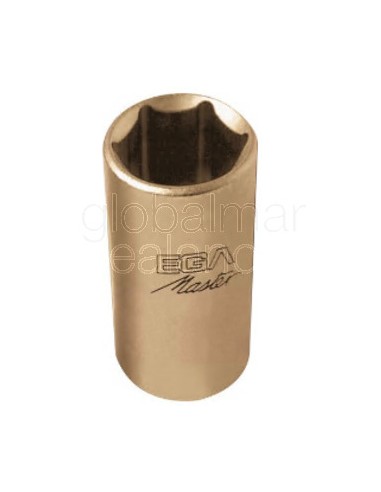 llave-de-vaso-1/2"---1/2"-serie-larga-antichispa-al-bron---(12-cantos)-35149---egamaster