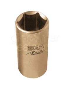 llave-de-vaso-3/4"---18-mm-serie-larga-antichispa--cu-be.-(6-cantos)-35182---egamaster