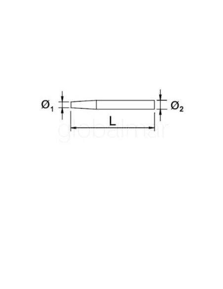 botador-cónico-6-mm-antichispa-cu-be-70430---egamaster