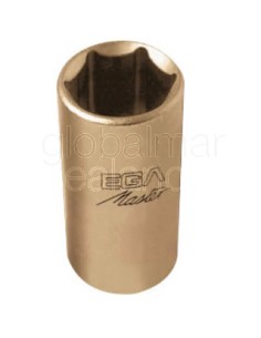 llave-de-vaso-3/4"---52-mm-serie-larga-antichispa--cu-be.-(6-cantos)-35226---egamaster