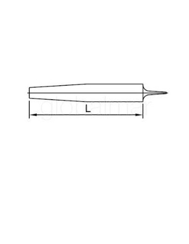 lima-plana-de-punta--6"-(fina)-con-mango-63532---egamaster