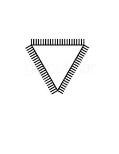 lima-triangular-6"-(basta)-con-mango-63602---egamaster