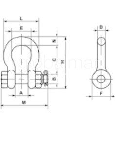 grillete-crosby-lira-c/t-g-2130-1-1/8"---9,5-tons 2