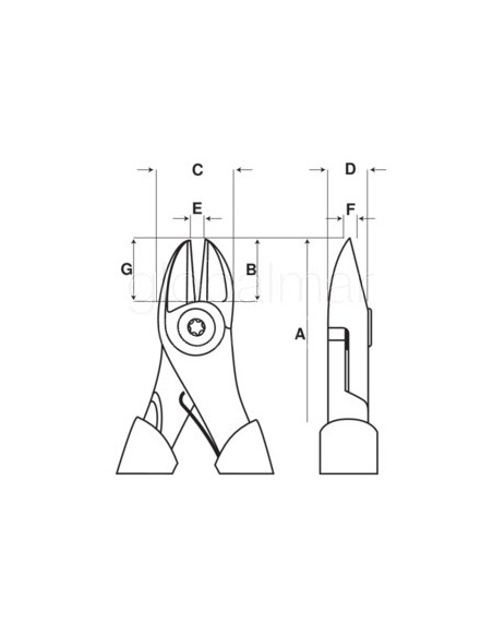 alicate-de-corte-lateral-140-ref.--2101g-140-bahco