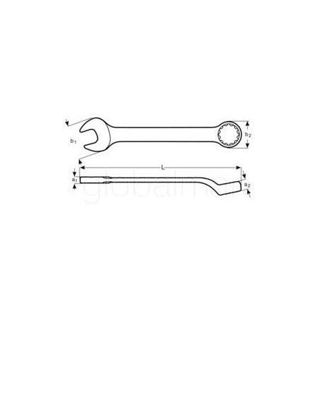 llave-combinada-acodada-bahco-32-ref-1952m-32