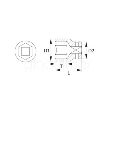 llave-vaso-1/2-6-caras-de-9-ref.--7800sm-9-bahco