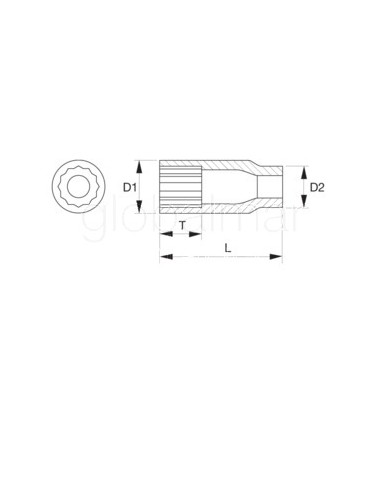 llave-vaso-1/2"-serie-larga-12-c-de-23-ref.--7805dm-23-bahco