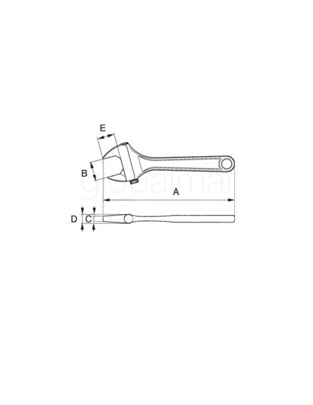 llave-ajustable-de-moleta-lateral-de-30"-ref.--97c-bahco