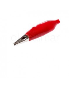 alligator-clip-red/black