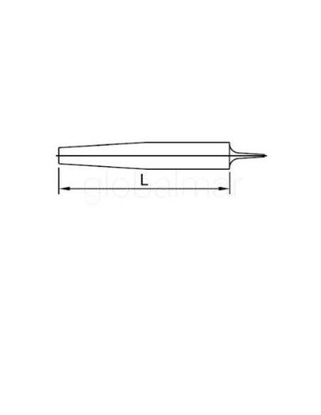 lima-triangular-14"-(basta)-con-mango-63614---egamaster