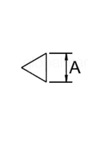 lima-triangular-14"-(basta)-con-mango-63614---egamaster