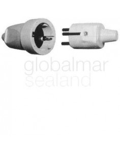 non-watertight-siemens-cable-connectors-phenol-resin-2-round-pin