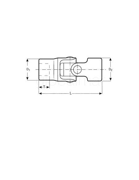 llave-vaso-articulado-bi-hexagonal-1/4-ref.--a6710dz-9/16"-bahco