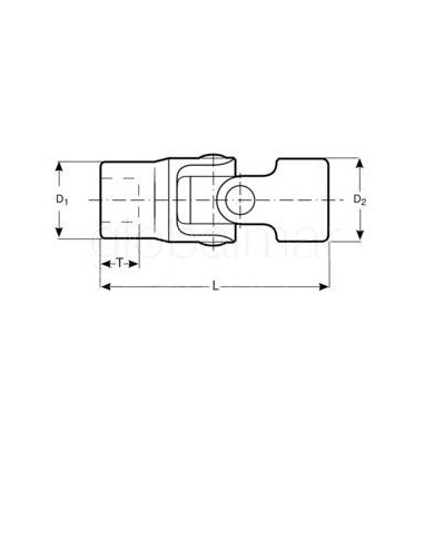 llave-vaso-articulado-bi-hexagonal-1/4"-ref.--a6710dz-1/4"-bahco