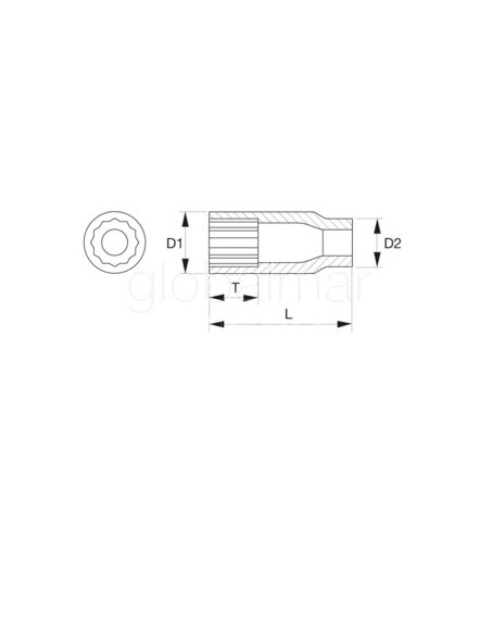 llave-vaso-seria-larga-3/8"-bi-hexagonalref.--a7402dm-14-bahco