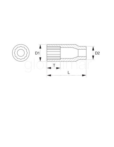 llave-vaso-serie-larga-3/8"-bi-hexagonal-ref.--a7402dz-3/4"-bahco