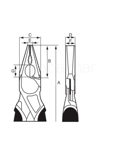alicate-universal-2628g-160-bahco
