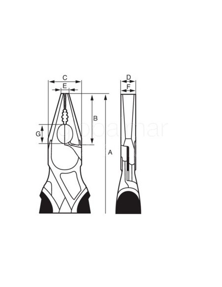 alicate-universal-2628g-160-bahco