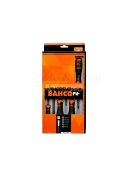 juego-destornilladores-mecánico-6pzs-pl/recta/ph-ref.-b219.006-bahco