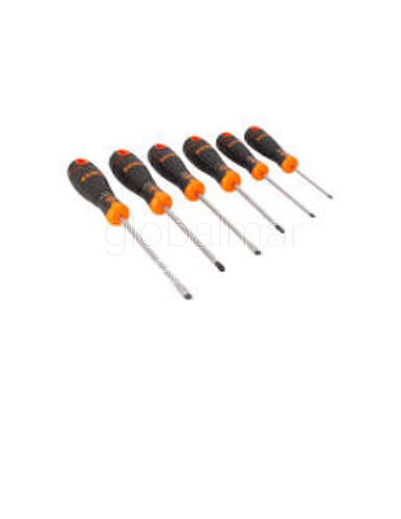 juego-destornilladores-mecánico-6pzs-pl/recta/ph-ref.-b219.006-bahco