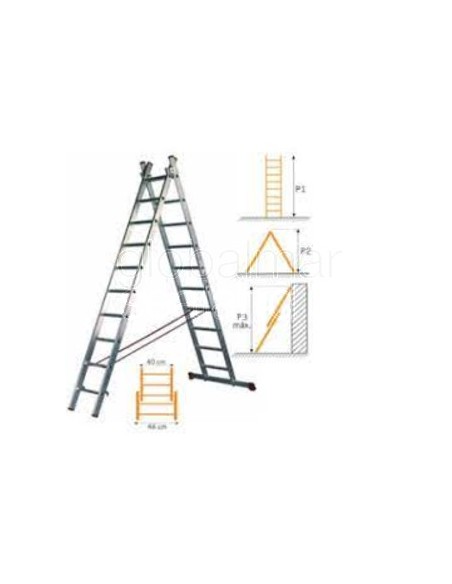 escalera-2-tramos-doble-uso-tijera/tramos-2x10-peldaños-ref-3230