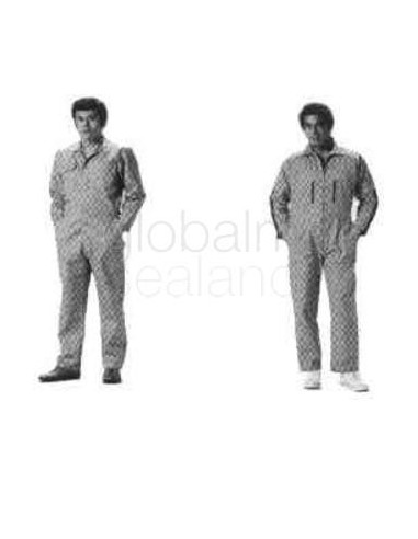 boilersuit-cotton-button-type,-gray-size-ll---