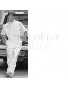 boilersuit-half-sleeves-cotton,-white-l---