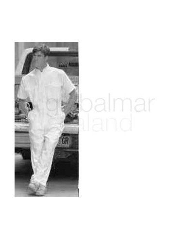 boilersuit-half-sleeves-cotton,-white-l---