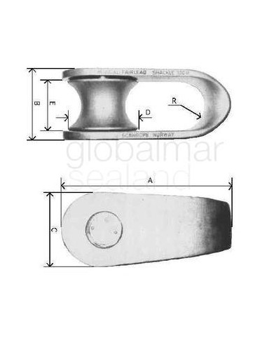 shackle-fairlead-mandal-90m,-with-dnv-certificate---