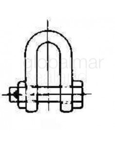 shackle-straight-hex-head-bolt,-ungalv-jis-sb-42mm-swl-11ton---