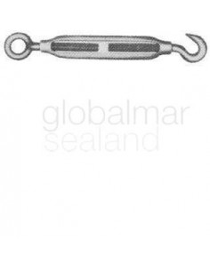 turnbuckle-frame-black,-eye&hook-32mmx400mm---