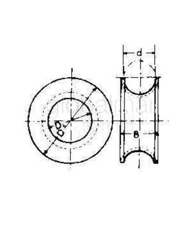 manila-rope-thimble-round,-d-type-galv-10mm---