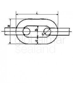 chain-short-link-general-use,-galv-9mm-swl-0.6ton---