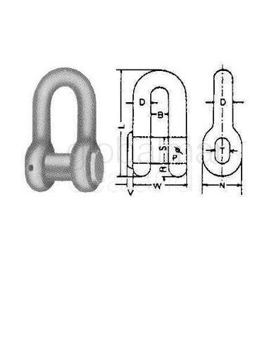shackle-anchor-with-further,-detail---
