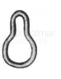 link-lashing-pear-shape-galv,-22x240mm---