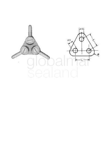 triangle-plate-nen-3561/-din-82015-5-tn