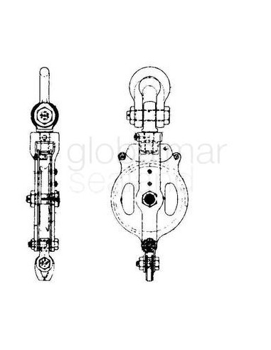 block-cargo-steel-w/becket,-jis-f3421-1b-single-480mm---