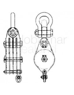 block-cargo-steel-w/becket,-jis-f3421-4b-quadruple-430mm---
