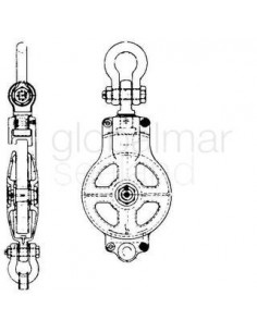 block-cargo-caststeel-w/becket,-jis-f3428-1rb-single-430mm---