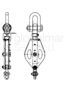 block-topping-steel-w/becket,-jis-f3427-t1b-single-460mm---