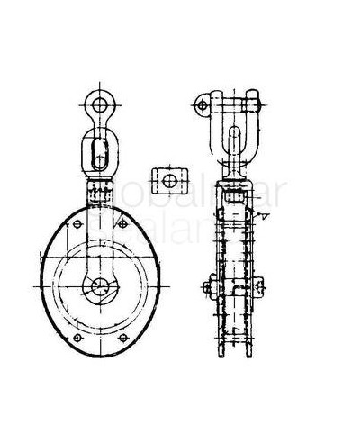 block-guy-steel-swivel-single,-jis-f3419-ms1a-160mm---