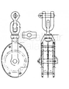 block-guy-steel-swivel-double,-jis-f3419-ms2a-160mm---