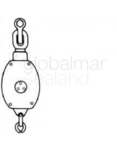 block-wooden-w/shackle-sd34-&,-becket-f3426-w3bs-triple-300mm---