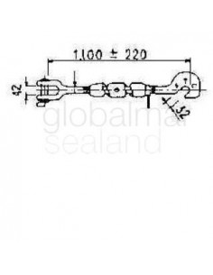 turnbuckle-galv-tb-23-361,-jaw&hook-pipe-body-b/l-36ton---