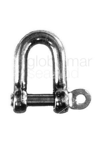 shackle-d-type-screw-pin,-s.-steel-7mm-swl-0.17ton---