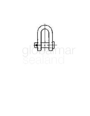 shackle-straight-flat-head-pin,-galv-jis-m-sa-34mm-swl-7ton---