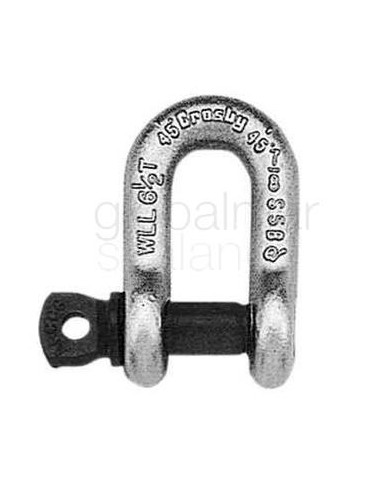 shackle-chain-forged-crosby,-screw-pin-g-210-galv-1-3/8"---